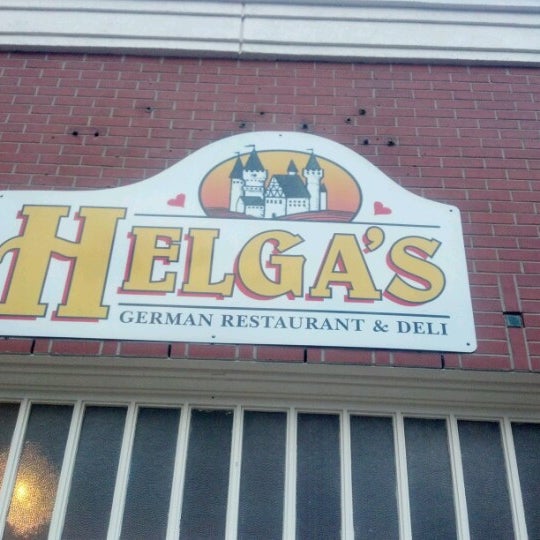 Photo taken at Helga&#39;s German Restaurant &amp; Deli by Stephen S. on 7/3/2012