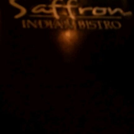 Das Foto wurde bei Saffron Indian Bistro von Christine S. am 5/21/2012 aufgenommen