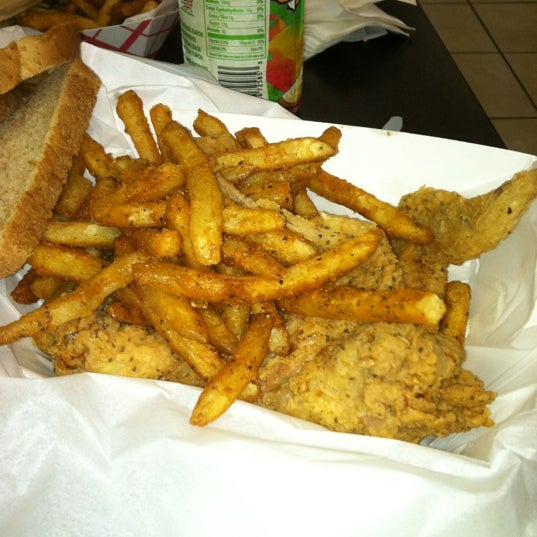 Photo taken at Coco&#39;s Famous Fried Lobster by mike o. on 7/11/2012