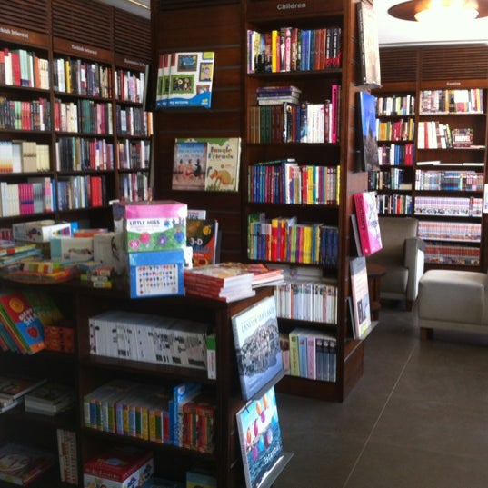 Photo taken at Bookish Store by Hulya on 6/23/2012