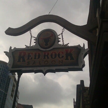 Photo taken at Red Rock Saloon by Jason B. on 7/19/2012