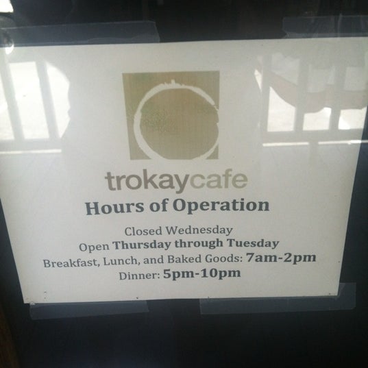Photo taken at Trokay Cafe by Jeff R. on 8/8/2012