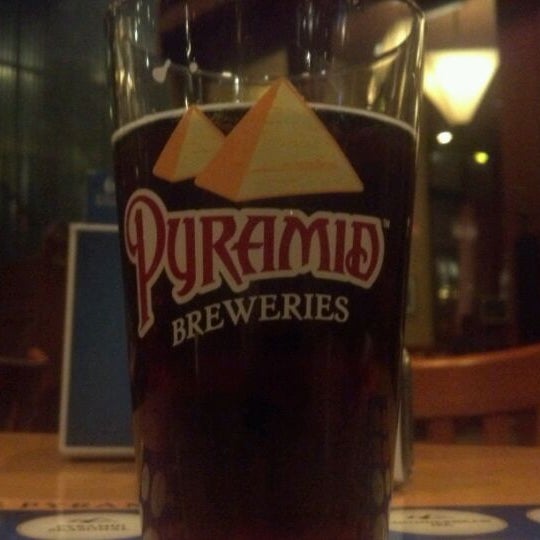 Photo taken at Pyramid Brewery &amp; Alehouse by Alan S J. on 2/24/2012