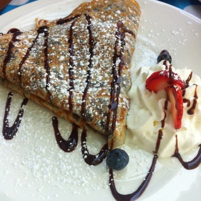 Photo taken at Crepe Town by Andrea S. on 7/21/2012