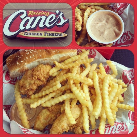 Photo taken at Raising Cane&#39;s Chicken Fingers by Katie G. on 4/16/2012