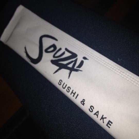 Photo taken at Souzai Sushi and Sake by Aiden S. on 2/20/2012