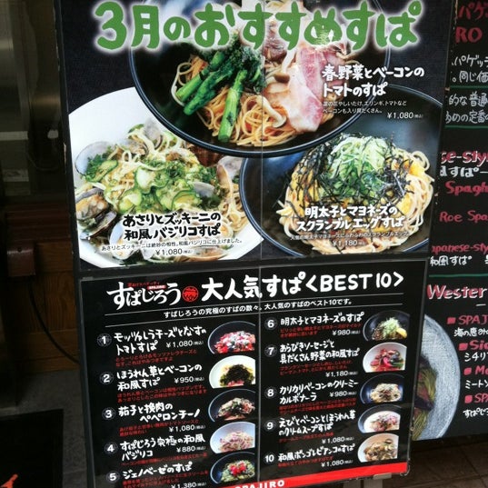すぱじろう Italian Restaurant In 中目黒