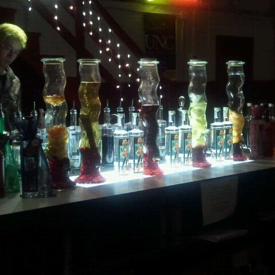 Photo taken at Syntax Spirits Distillery and Tasting Bar by Kathleen M. on 2/12/2012