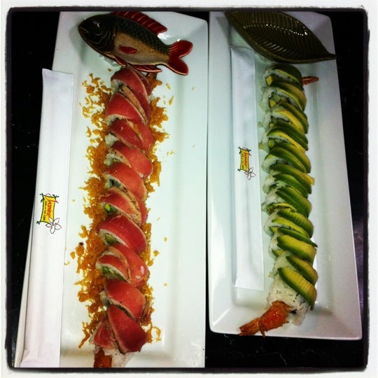 Red & Green Dragon Roll