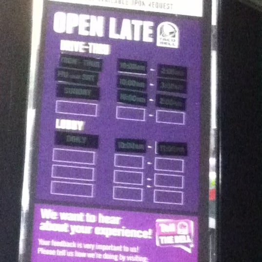 Photos at Taco Bell Fast Food Restaurant