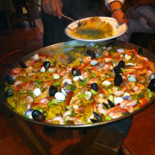 Tapas, paella y sangria