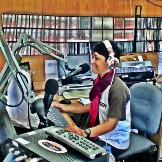 Photo taken at Hard Rock Radio 87.8FM by Anastasia P. on 6/8/2012