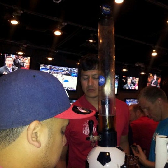 Photo taken at Ojos Locos Sports Cantina by Bernice G. on 3/24/2012