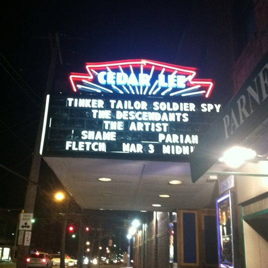 Photo taken at Cedar Lee Theatre by geoffredo on 2/14/2012