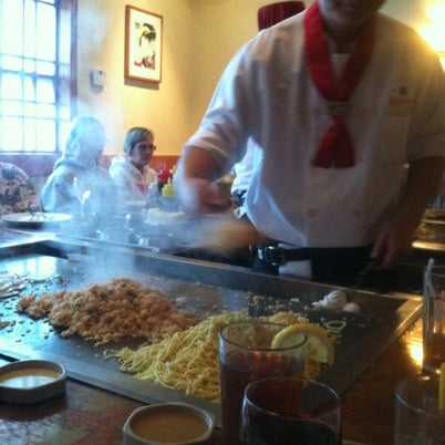 Photo taken at Ichiban Japanese Hibachi Steakhouse &amp; Sushi by Sam A. on 8/10/2012