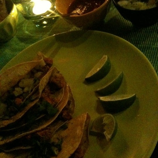 Photo taken at Dos Tacos by Kam M. on 9/8/2012