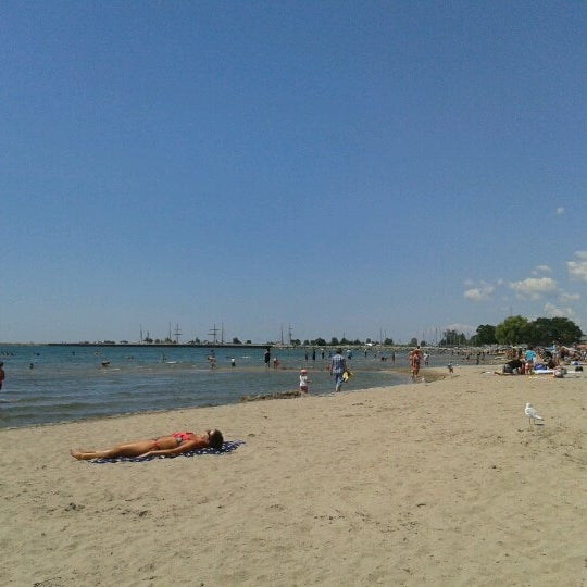 Photo taken at Cobourg Beach by Mary on 7/11/2012