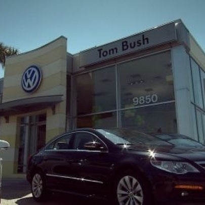 Photo taken at Tom Bush Volkswagen by TomBushMotors on 2/24/2012