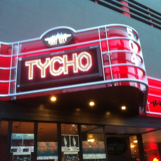 Port City Music Hall Downtown Portland 504 Congress St