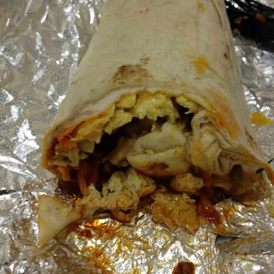 Foto diambil di Carlito&#39;s Burritos oleh Cherry V. pada 8/10/2012