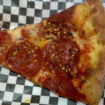 Photo taken at Pop Up Pizza by Demont D. on 7/14/2012