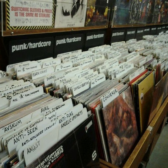 Photo taken at Twist &amp; Shout Records by Brittany S. on 4/7/2012