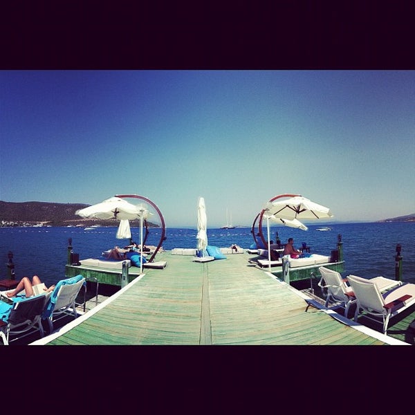 Снимок сделан в The Marmara Bodrum Beach Club пользователем Wes A. 9/5/2012
