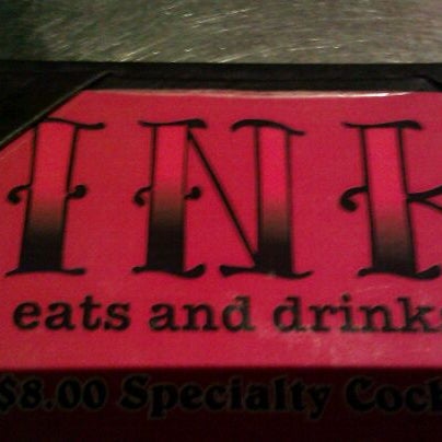 Photo taken at Ink Eats &amp; Drinks by Stephanie B. on 2/17/2012