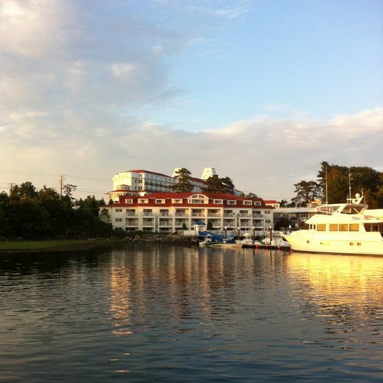 Photo taken at Wentworth by the Sea, A Marriott Hotel &amp; Spa by Billy H. on 8/13/2012