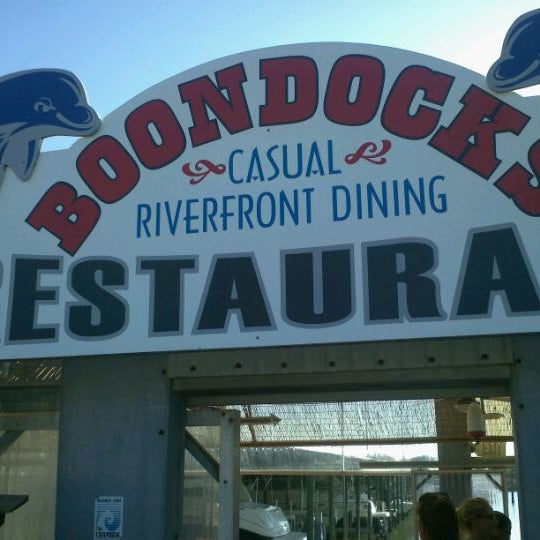 Photo taken at Boondocks Restaurant by Greg L. on 3/26/2012
