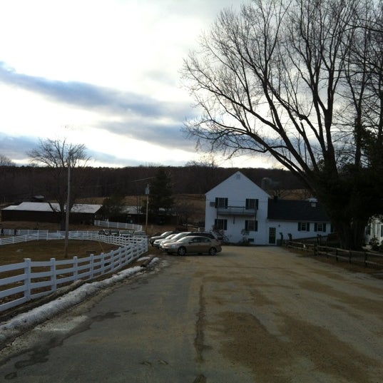 Photo taken at The Inn at East Hill Farm by Rebecca B. on 2/18/2012