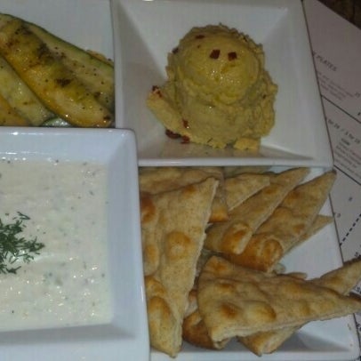 There's a fun surprise in the Meze Platter. See for yourself!