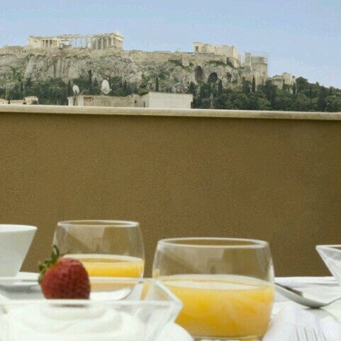 7/17/2012 tarihinde oandb a.ziyaretçi tarafından O&amp;B Athens Boutique Hotel'de çekilen fotoğraf