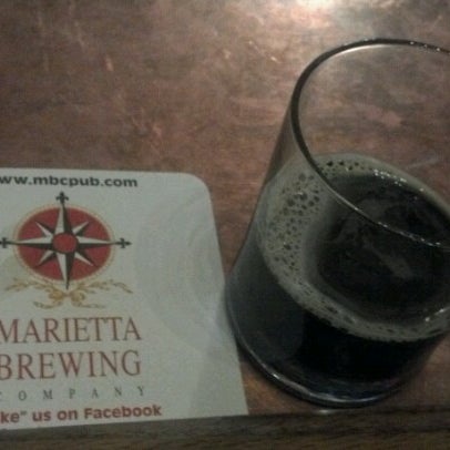 Photo taken at Marietta Brewing Company by Laura U. on 8/16/2012