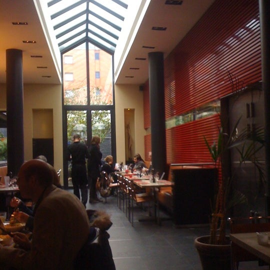Photo taken at Restaurant Quartier Léopold by Tanguy D. on 2/23/2012
