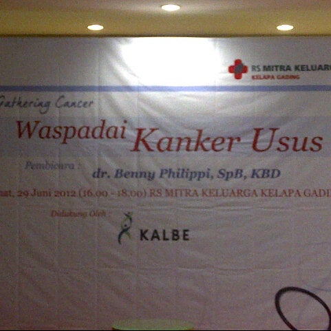Photos At Auditorium Rs Mitra Keluarga Kelapa Gading
