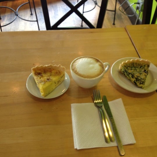 Photo taken at Pekara Bakery &amp; Bistro by Terry F. on 4/13/2012