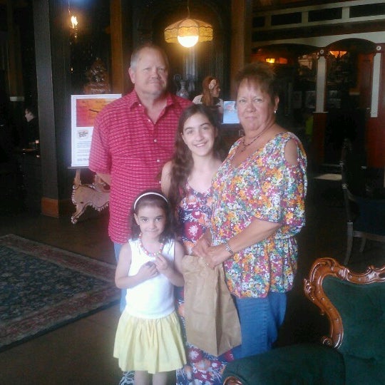 Photo taken at The Old Spaghetti Factory by Nikki V. on 6/16/2012