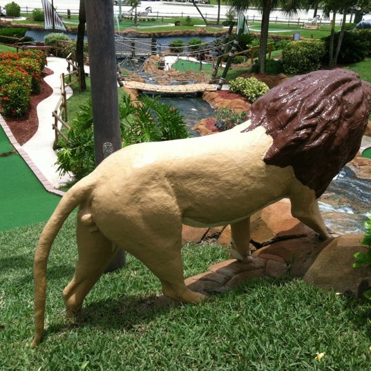 Photo taken at Jungle Golf by christopher H. on 6/26/2012