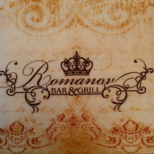 Photo taken at Romanov Bar &amp; Grill by Alina on 7/16/2012