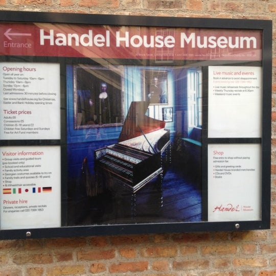 2/26/2012にJennifer H.がHandel &amp; Hendrix in Londonで撮った写真