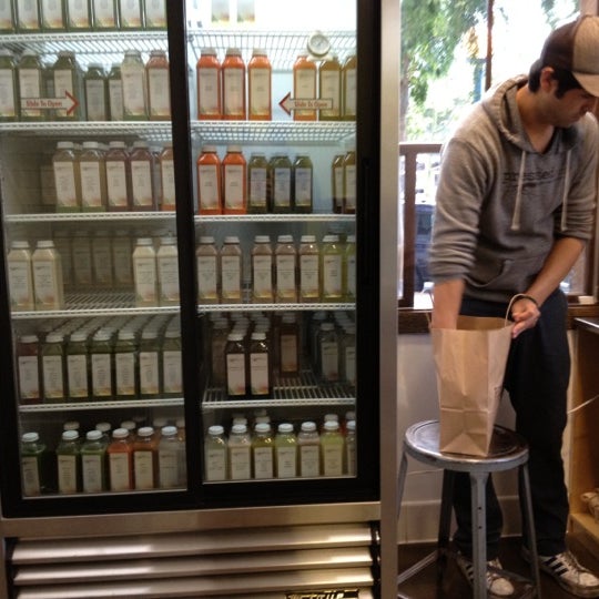 Photo taken at Pressed Juicery by Jen Pollack B. on 3/18/2012