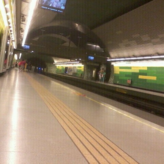 Photo taken at Metro Barrancas by Pablo R. on 4/1/2012