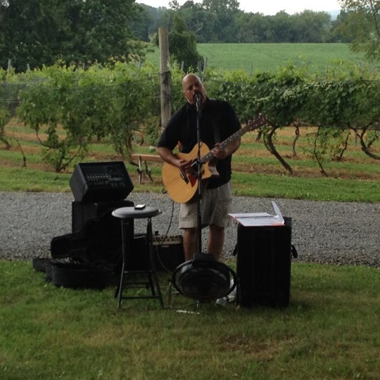Photo taken at Old York Cellars by Mike D. on 8/4/2012