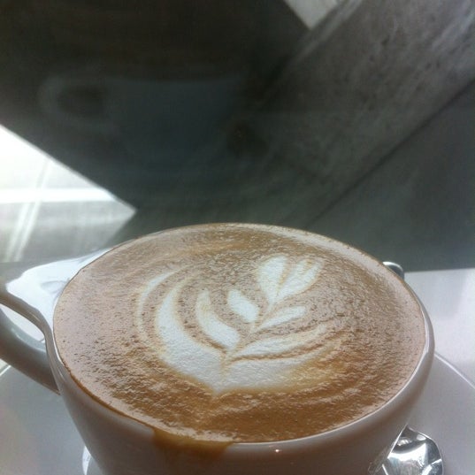 Photo taken at Au Breve Espresso by Peter C. on 3/21/2012