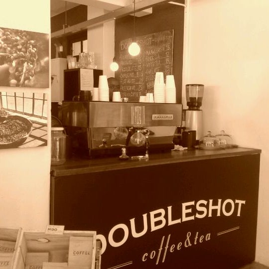 Photo taken at Double Shot Tea &amp; Coffee by Lauren C. on 4/7/2012