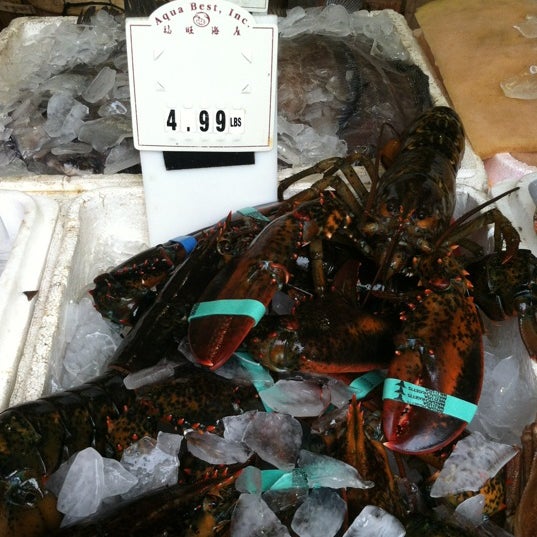 Photo taken at Aqua Best Seafood, Inc by Freeman on 7/13/2012