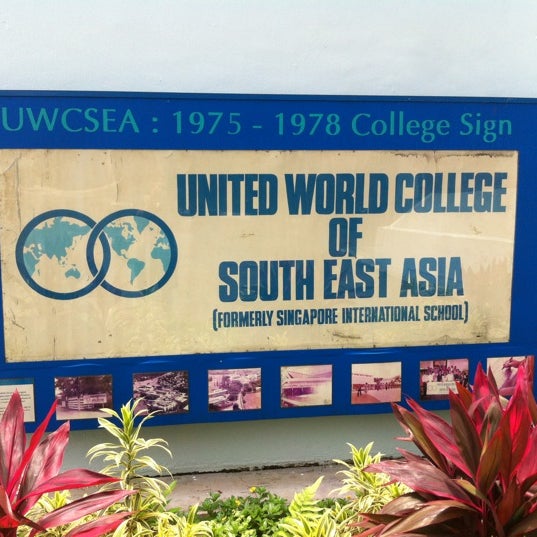 Photo taken at United World College of South East Asia (Dover Campus) by Niru R. on 4/5/2012