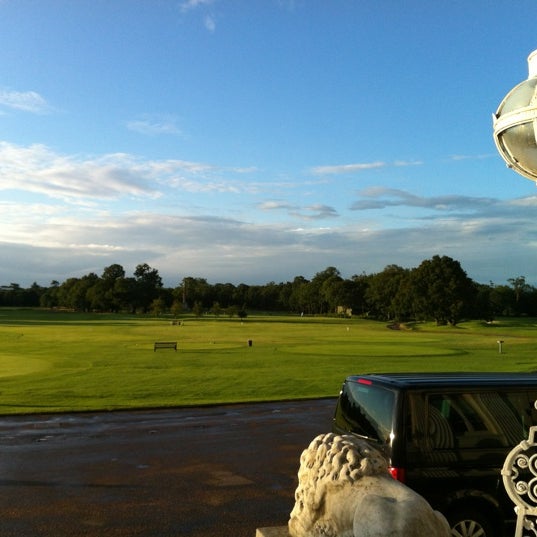 Photo taken at Stoke Park Country Club, Spa &amp; Hotel by Erland R. on 7/11/2012