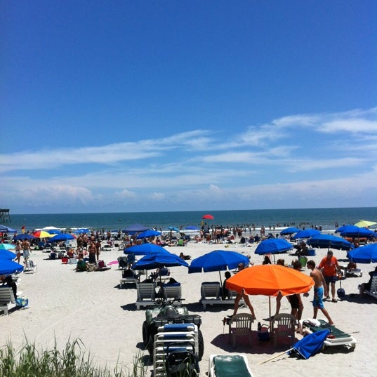Photo taken at Tides Folly Beach by Peter M. on 6/23/2012